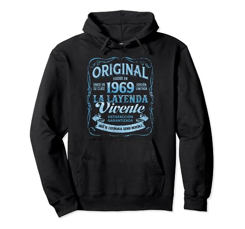 Consigue ahora Original Nacido En 1969 Edición Limitada 55 Cumpleaños Regalos Sudadera con Capucha Top Precio 2024 | regaloscumple.com