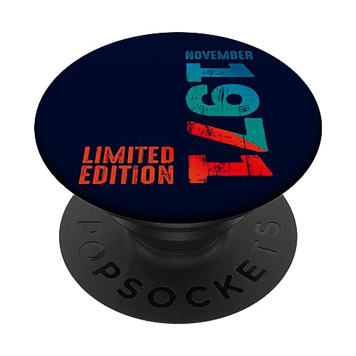 Comprar 1971 Edición limitada Ideas para regalar 1971 noviembre 1971 Año 1971 Retro 1971 PopSockets PopGrip Intercambiable Top Precio 2025 | regaloscumple.com
