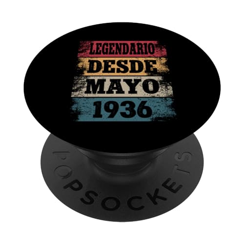 Comprar Legendario Desde Marzo 1936 Regalos - Cumpleaños 88 Años PopSockets PopGrip Intercambiable Ofertas 2024 | regaloscumple.com
