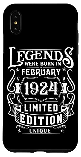 Comprar Carcasa para iPhone XS Max Cumpleaños Navidad Febrero 1924 Edición Limitada Regalo February Ofertas 2025 | regaloscumple.com