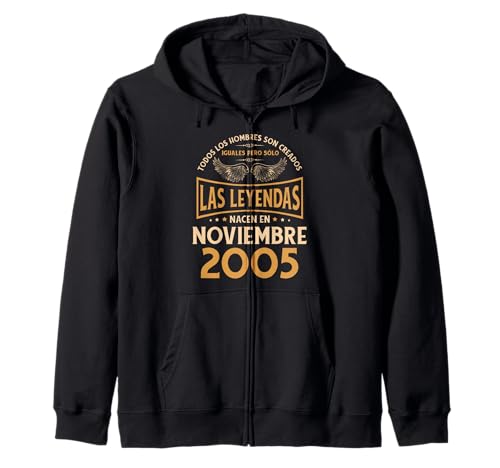 Comprar Cumpleaños Hombre Regalos Las Leyendas Promoción Noviembre 2005 Sudadera con Capucha Top Precio 2025 | regaloscumple.com