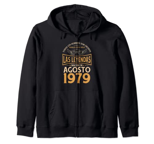 Comprar Cumpleaños Hombre Regalos Las Leyendas Agosto 1979 Sudadera Promoción con Capucha Top Precio 2024 | regaloscumple.com