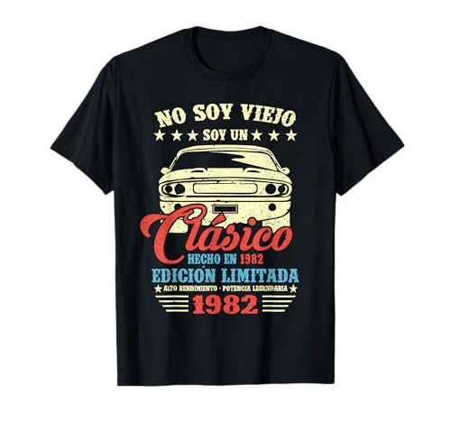 Consigue ahora Cumpleaños 42 Años Clásico Hecho Navidad En 1982 Camiseta Rebajas 2025 | regaloscumple.com