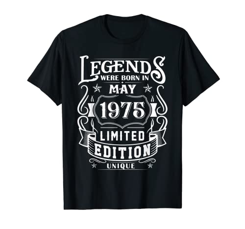 Oferta Cumpleaños 1975 Limitada Legend Camiseta