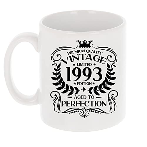Comprar Always Looking Good Regalo 30 cumpleaños para hombres taza té vintage 1993 envejecida a la perfección taza café Navidad 11 onzas divertida taza regalo para hombres o mujeres Top Precio 2025 | regaloscumple.com