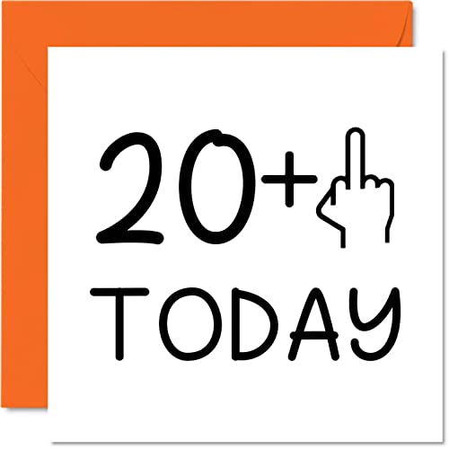 Consigue ahora Tarjeta cumpleaños para 21 años divertida para mujeres diseño dedo medio la edad – Catálogo Tarjetas cumpleaños groseras para hombres felicitación cumpleaños 145 mm x 145 mm tarjetas bromas Ofertas 2024 | regaloscumple.com