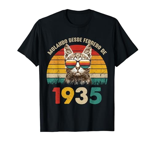 Consigue ahora Molando Desde Febrero Cumpleaños 1935 Cumpleaños 89 Años Camiseta Top Precio 2024 | regaloscumple.com