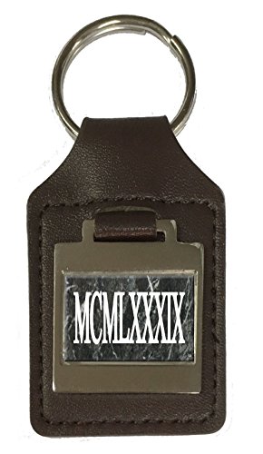 Comprar Llavero Cuero Grabado con el año Regalos cumpleaños 1989 Ofertas 2024 | regaloscumple.com