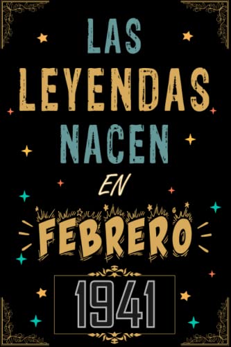 Consigue ahora CUADERNO LAS LEYENDAS NACEN EN FEBRERO 1941: Navidad Regalo 82 cumpleaños para mujeres y hombres ideas 82 cumpleaños... un cumpleaños... divertido ... regalo 82 cumpleaños para él/ella. Ofertas 2024 | regaloscumple.com