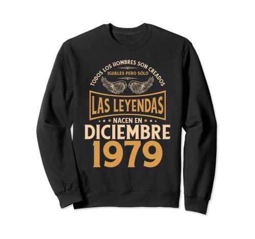 Comprar Cumpleaños Hombre Ideas para regalar Regalos Las Leyendas Diciembre 1979 Sudadera Ofertas 2024 | regaloscumple.com