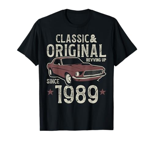 Consigue ahora Nacido En 1989 Coche Ideas para regalar Clásico 36 Cumpleaños Camiseta Top Precio 2024 | regaloscumple.com