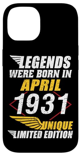 Consigue Promoción ahora Carcasa para iPhone 14 Cumpleaños Abril 1931 Edición Limitada Regalo April Ofertas 2024 | regaloscumple.com