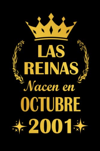 Consigue ahora Las Reinas Nacen En Octubre 2001: cuaderno cumpleaños regalos cumpleaños para niña 20 años cumpleaños diario cuaderno "6x9" pulgadas Regalos 120 paginas. Ofertas 2024 | regaloscumple.com