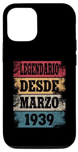 Consigue Navidad ahora Carcasa para iPhone 15 Legendario Desde Marzo 1939 - Cumpleaños 85 Años Ofertas 2024 | regaloscumple.com