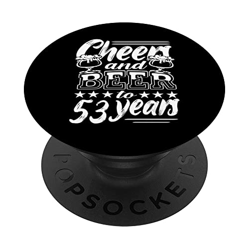 Consigue ahora Salud y cervezas por los 53 años 53 cumpleaños PopSockets PopGrip Intercambiable Catálogo Top Precio 2025 | regaloscumple.com