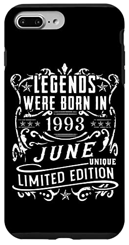Comprar Carcasa para iPhone 7 Plus/8 Plus Cumpleaños Junio 1993 Edición Limitada Regalo Regalos Legend June Ofertas 2025 | regaloscumple.com