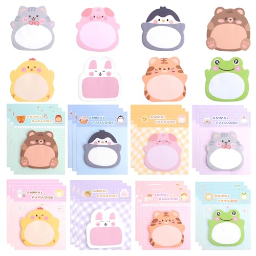Comprar 640 Hojas Notas Autoadhesivas 32 Blocs Mini Notas Adhesivas con Forma Animal Bonita 8 Estilos Sticky Notes BlackFriday Colores Pasteles para Recordatorios Planificadores Mensajes Escuela Oficina Rebajas 2025 | regaloscumple.com