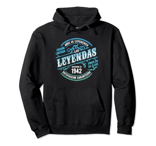 Consigue ahora Nacieron En 1942 Las Ideas para regalar Leyendas Edición Limitada 80 Cumpleaños Sudadera con Capucha Top Precio 2024 | regaloscumple.com
