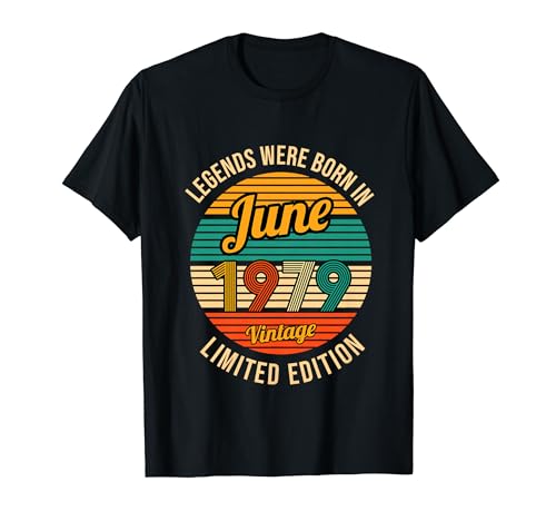 Oferta Las nacieron junio 45 Camiseta