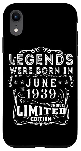 Comprar Carcasa para iPhone XR Cumpleaños Junio 1939 Promoción Edición Limitada Regalo Legend June Rebajas 2025 | regaloscumple.com
