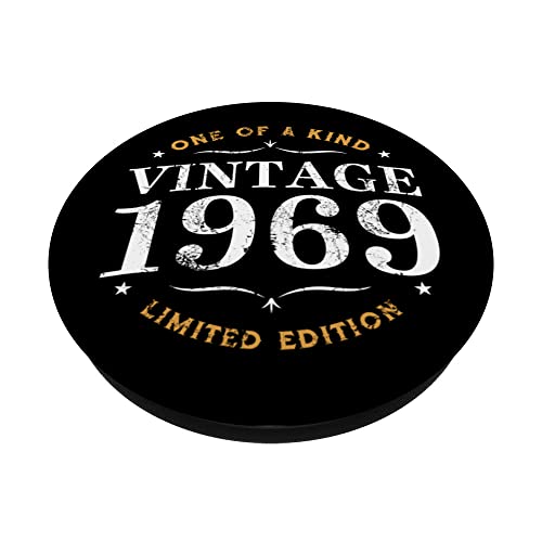 Comprar en Amazon Vintage Cumpleaños Retro 1969 PopSockets Intercambiable