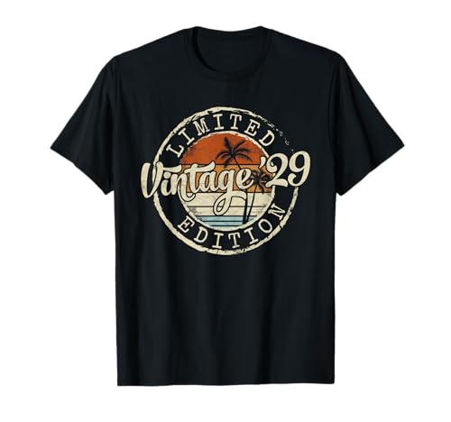 Consigue ahora Vintage 1929 Regalos 96th Birthday Gifts For Men Women 96 Year Old Camiseta Ofertas 2024 | regaloscumple.com