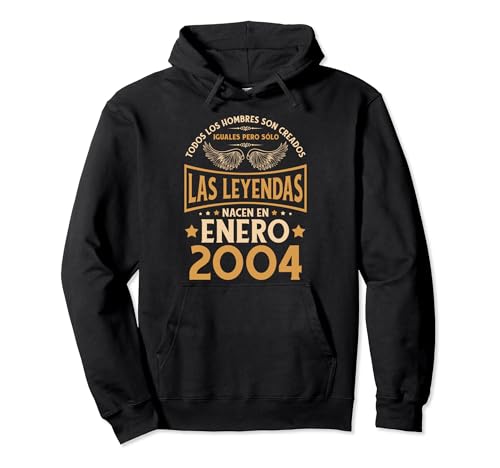 Consigue ahora Cumpleaños Hombre Regalos Las Leyendas Regalos Enero 2004 Sudadera con Capucha Rebajas 2024 | regaloscumple.com