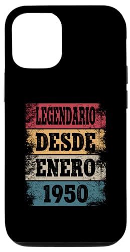 Comprar Carcasa para iPhone 15 Legendario Desde Navidad Enero 1950 - Cumpleaños 75 Años Top Precio 2025 | regaloscumple.com