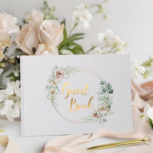 Ofertas en regaloscumple.com BOFUNX Libros de Visitas de Boda Libro de Firmas para