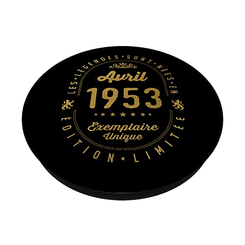 Ofertas en regaloscumple.com Leyendas nacen en Abril 1953 PopSockets PopGrip Intercambiable