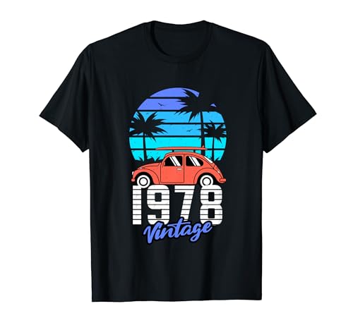 Comprar Nacido en 1978 Vintage BlackFriday Clásico Cumpleaños Año Retro Regalos Camiseta Rebajas 2024 | regaloscumple.com