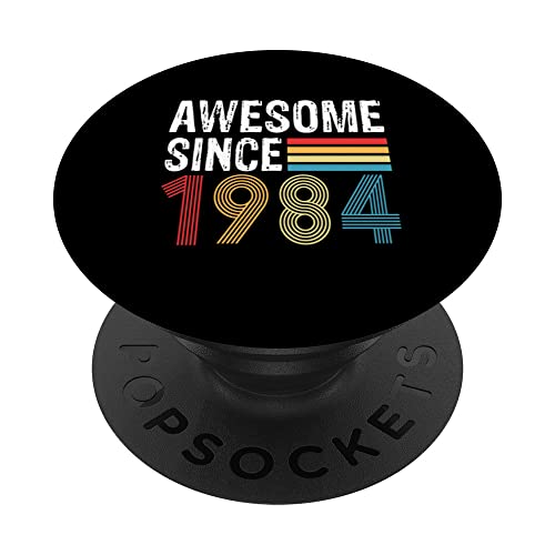 Comprar Catálogo Impresionante Desde 1984 Cumpleaños 1984 Vintage 1984 PopSockets PopGrip Intercambiable Top Precio 2025 | regaloscumple.com