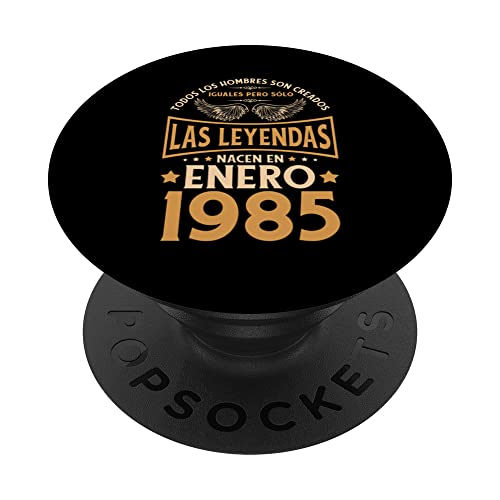 Consigue ahora Regalos Cumpleaños Hombre Regalos Las Leyendas Enero 1985 PopSockets PopGrip Intercambiable Ofertas 2024 | regaloscumple.com