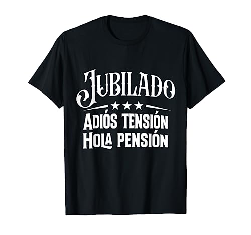 Oferta Jubilado Pensión 2022 Fiesta Camiseta