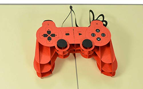 Comprar en Amazon Tarjeta cumpleaños Playstation juegos 3D tarjeta o cumpleaños H25