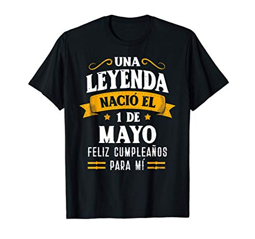 Consigue ahora Leyenda Nació 1 Mayo Cumpleaños BlackFriday 1st May Birthday Camiseta Rebajas 2024 | regaloscumple.com