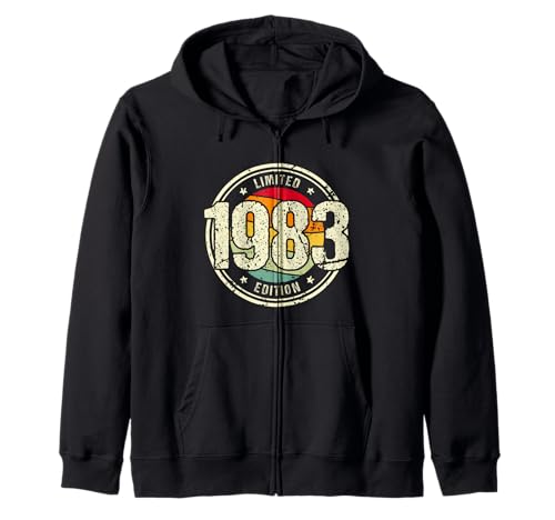 Consigue ahora Retro 42 Años Nacido en 1983 Edición Limitada 42 Cumpleaños Sudadera BlackFriday con Capucha Ofertas 2024 | regaloscumple.com