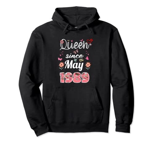 Comprar Impresionante desde mayo BlackFriday 1989 flores 1989 cumpleaños mayo Sudadera con Capucha Ofertas 2024 | regaloscumple.com