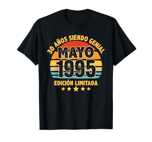 Consigue ahora Mayo 1995 30 Años Hombre Cumpleaños Catálogo Regalo Mayo 1995 Camiseta Top Precio 2024 | regaloscumple.com
