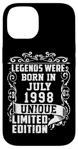 Comprar Carcasa para iPhone 14 Cumpleaños Julio 1998 Edición Limitada Regalo Promoción Legend July Rebajas 2024 | regaloscumple.com