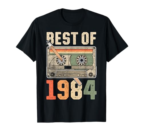 Consigue ahora BlackFriday Best of 1984 Antiguo Cassette 41 Cumpleaños Retro Camiseta Rebajas 2024 | regaloscumple.com