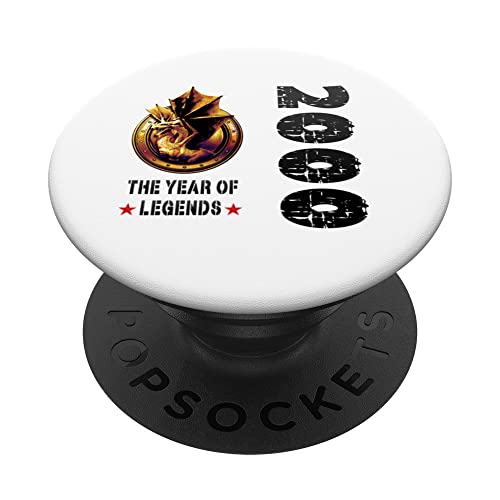 Consigue ahora 2000 año nacimiento 2000 año leyendas cumpleaños PopSockets Catálogo PopGrip Intercambiable Top Precio 2024 | regaloscumple.com