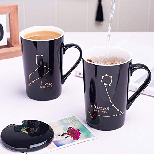 Comprar WOMEI Constellation - Juego Cumpleaños tazas café 14 oz - Taza constelación Aries para regalo - Perfecto para Navidad y cumpleaños Top Precio 2024 | regaloscumple.com