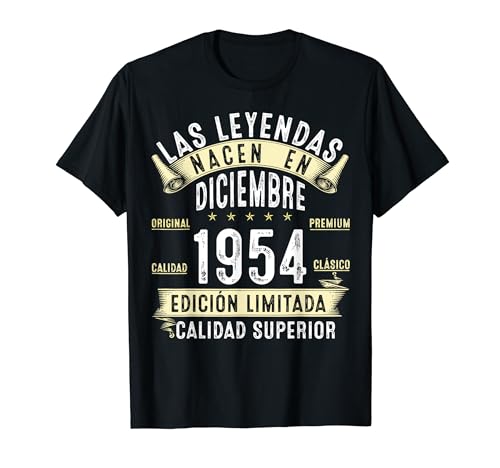 Oferta 70 Cumpleaños Leyendas en 1954