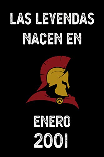 Comprar Las leyendas nacen en enero 2001: cuaderno cumpleaños regalos cumpleaños Ideas para regalar para niños niñas cumpleaños 20 años 6 "x 9" pulgadas 120 páginas. Ofertas 2024 | regaloscumple.com