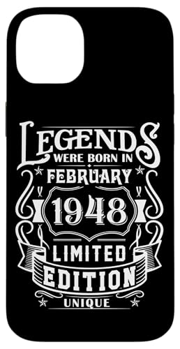 Comprar Carcasa para iPhone 14 Plus Cumpleaños Cumpleaños Febrero 1948 Edición Limitada Regalo February Rebajas 2025 | regaloscumple.com