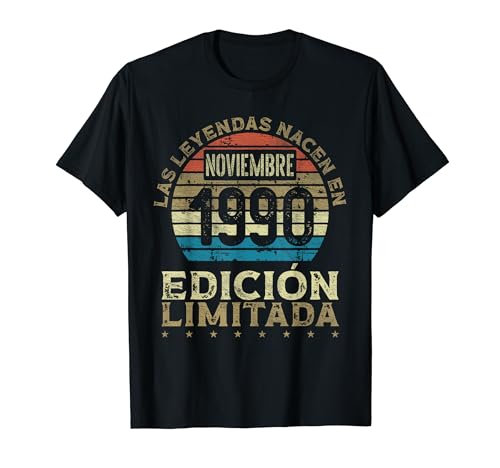 Oferta Las nacen Noviembre - Años Camiseta