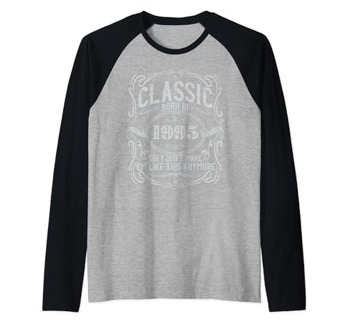 Consigue ahora Classic 1995 Regalos Edición Limitada Live Legends 29th Bday His/Her Camiseta Manga Raglan Ofertas 2023 | regaloscumple.com