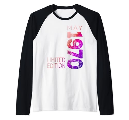 Consigue ahora Mayo 1970 Año 1970 Retro 1970 Vintage 1970 Nacimiento Camiseta Ideas para regalar Manga Raglan Top Precio 2024 | regaloscumple.com
