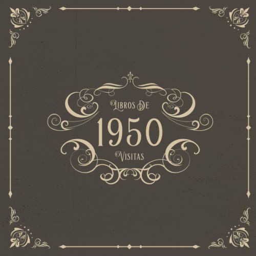 Consigue ahora 1950 Libros Visitas: Libros visitas para fiestas cumpleaños estilo vintage para que la familia y los amigos inserten saludos y mensajes Cumpleaños | 100 páginas Rebajas 2023 | regaloscumple.com